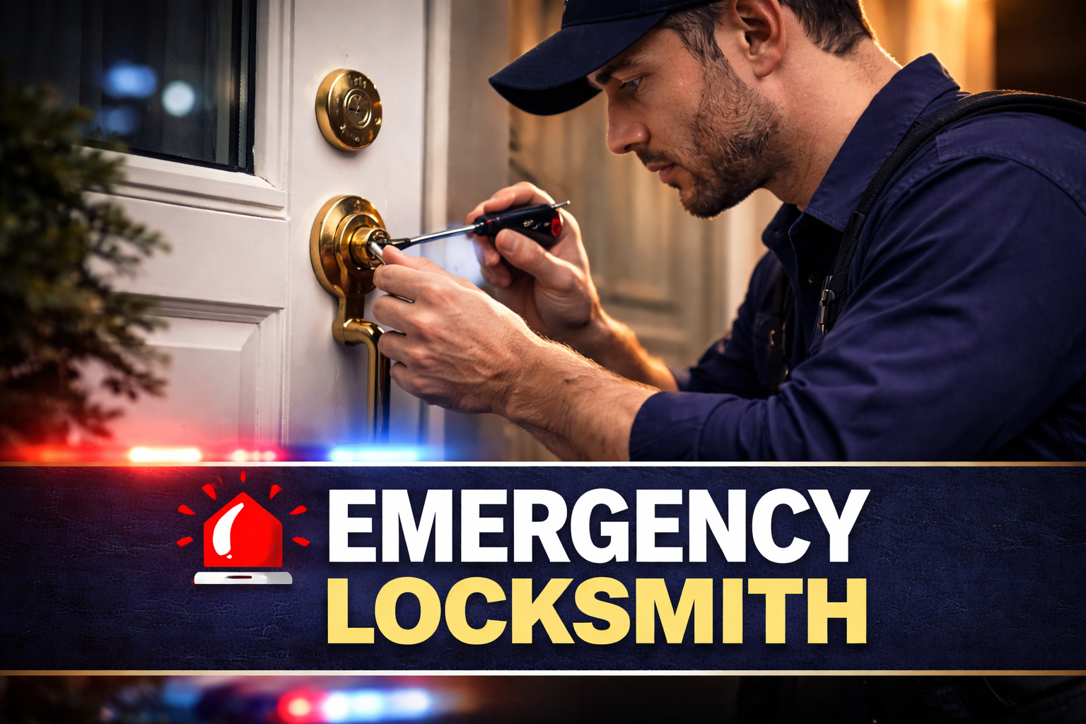 24/7 emergency locksmith solutions by 24/7 Royal Locksmith